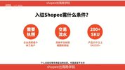 跨境电商·shopee无货源开店，门槛低，0保证金0入驻费0年费，操作简单，出单迅速